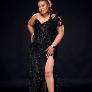 black formal dress